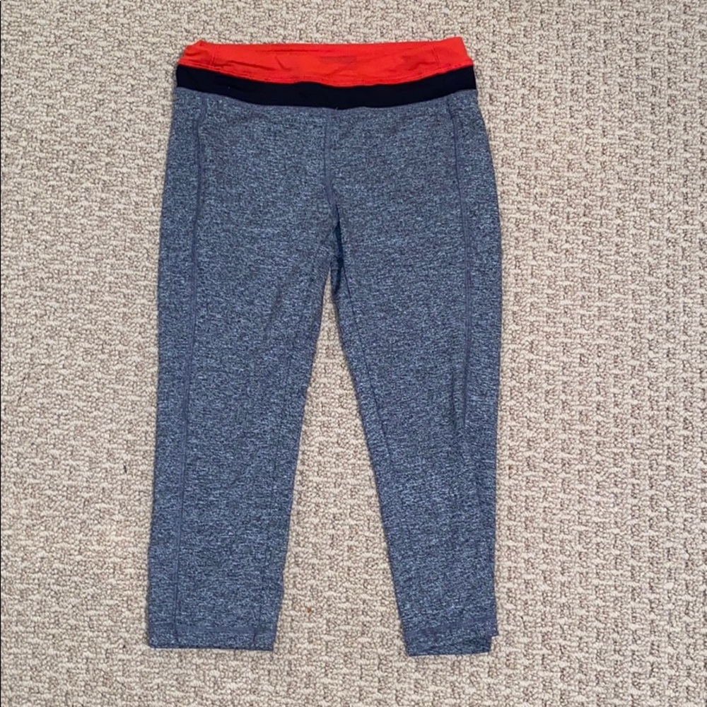 Grey Capri Leggings